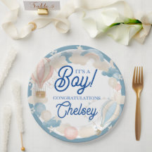 Het Is Een Jongen Baby Shower Uitnodiging