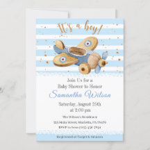 Het is een jongen!  Baby shower van het Speelgoed