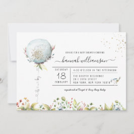 Het is een Jongen Ballon | Uitnodiging tot Baby sh