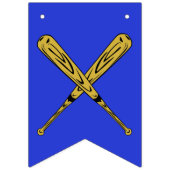 Het is een Jongen Baseball-Baby shower Banner (Tweede vlag)