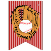 Het is een Jongen Baseball-Baby shower Banner (Eerste vlag)