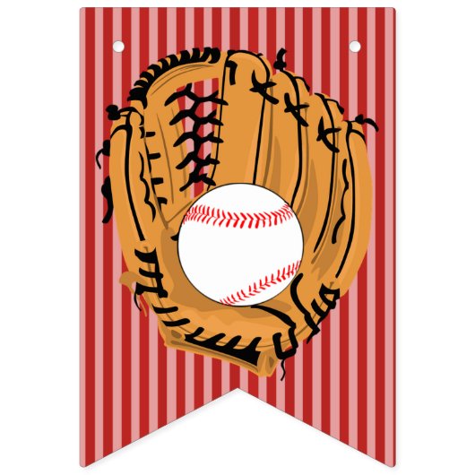 Het is een Jongen Baseball-Baby shower Banner (Eerste vlag)