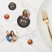 Het is een jongen! Basketbal thema Baby shower Fot Confetti (Groep)