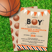 Het is een jongen! Basketball ThMED Co-ed Baby sho
