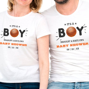 Het is een jongen! Basketball ThMED Co-ed Baby sho T-shirt