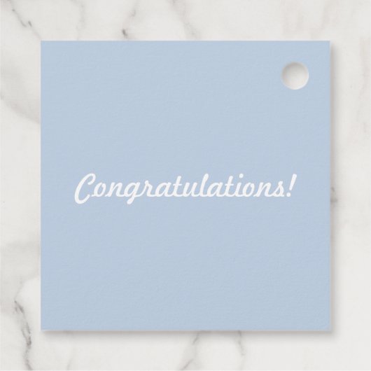 Het is een jongen! bedankjes labels (Achterkant)