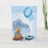 Het is een jongen! bekendmaking (Voorkant)