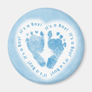 Het is een jongen! Birth Announcement Magnet