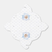 Het is een jongen! Blue Baseball Baby shower Bedankdoosjes (Uitgevouwen)