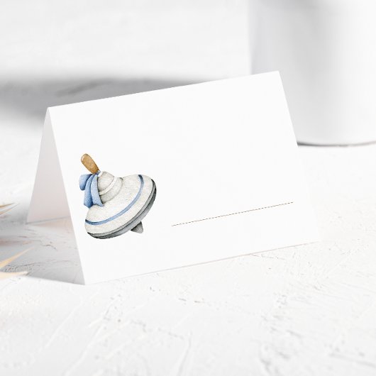 Het is een jongen Blue Boho Toys Plaatskaartje