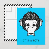 Het is een jongen. briefkaart (Voorkant / Achterkant)