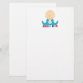 Het is een jongen briefpapier (Voorkant / Achterkant)