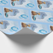 Het is een jongen! cadeaupapier (Hoek)