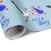 Het is een jongen cadeaupapier (Rol Hoek)