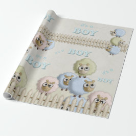 Het is een jongen cadeaupapier