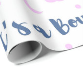 Het is een jongen! cadeaupapier (Rol Hoek)