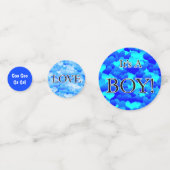 Het is een jongen! confetti (Voorkanten)