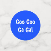 Het is een jongen! confetti (Kleine voorkant)