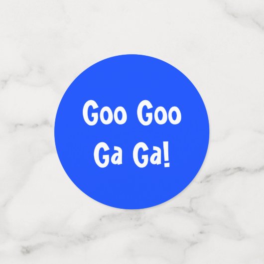 Het is een jongen! confetti (Kleine voorkant)