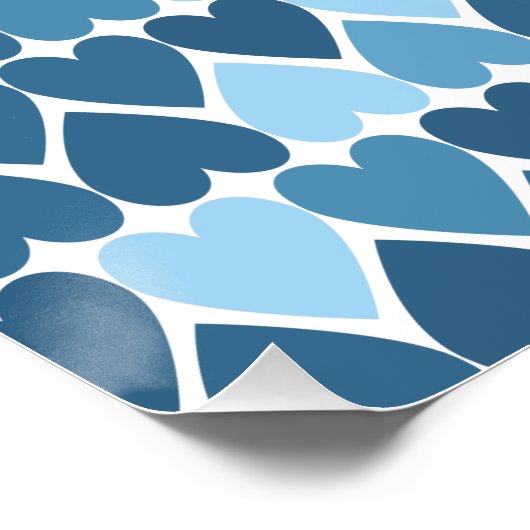 Het is een jongen! Cute Whale Poster (Hoek)