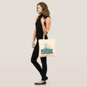 Het is een jongen! Cute Whale Tote Bag (Voorkant (model))