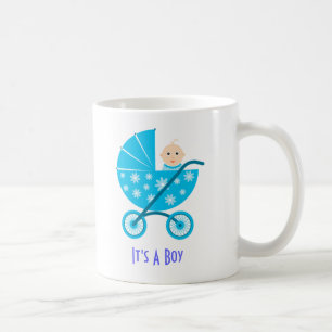 Het is een jongen: De pasgeboren Baby sparen de Mo Koffiemok