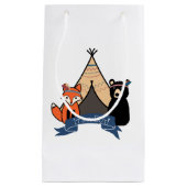 Het is een Jongen Favor Bags/Gift Bag Klein Cadeauzakje (Voorkant)