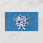 Het is een jongen! Fopspeen & pioenen Luier Raffle Visitekaartje (Achterkant)