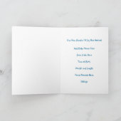 Het is een Jongen geboorteaankondiging (Binnen)