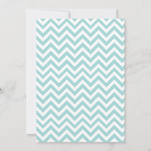 Het is een jongen - Geel, Turquoise & Gold Baby sh Kaart (Achterkant)