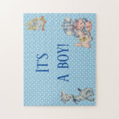 Het is een jongen Geslacht die verrassend blauw on Legpuzzel (Verticaal)