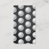 Het is een jongen! Golf Co-ed Baby shower Luier Ra Informatiekaartje (Achterkant)