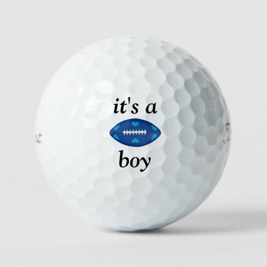 het is een jongen golfballen door dalDesignNZ (Voorkant)