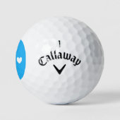 het is een jongen golfballen van dalDesignNZ (Logo)