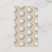 Het is een jongen! Golfthema Baby shower Boek aanv Informatiekaartje (Achterkant)