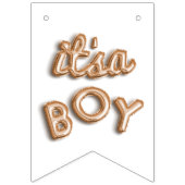 Het is een jongen! Goudbundel Vlaggetjes (Eerste vlag)