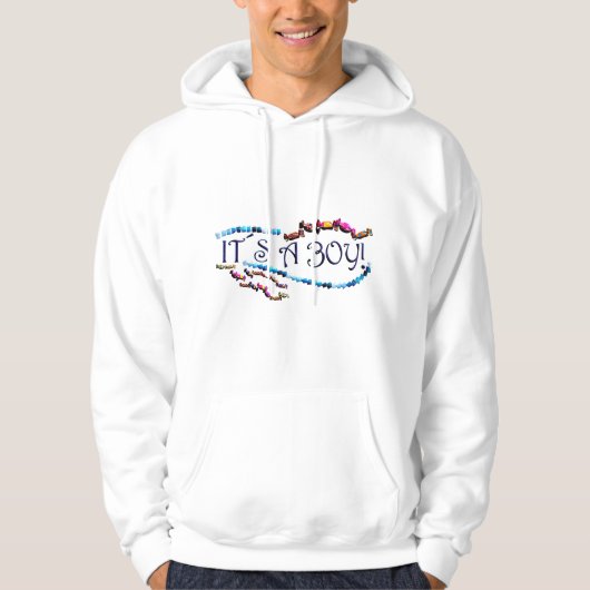 Het is een jongen hoodie (Voorkant)