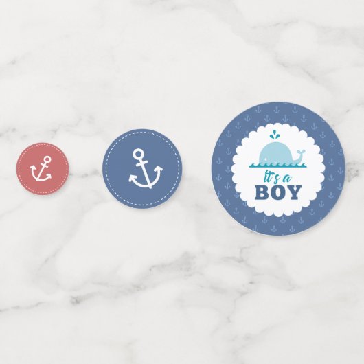 Het is een Jongen ID573 Confetti (Achterkanten)