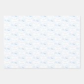 Het is een jongen! inpakpapier vel (Voorkant)