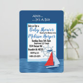 Het is een jongen kaart (Staand voorkant)