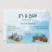 Het is een jongen! kaart (Voorkant)