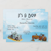 Het is een jongen! kaart (Voorkant / Achterkant)