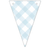 Het is een jongen | Land Gingham Baby shower Vlaggetjes (Tweede vlag)