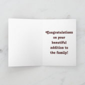 Het is een jongen Llama. Kaart (Binnen)