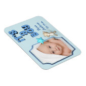 Het is een jongen met foto en Baby Beer Magneet (Rechterzijde)