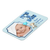 Het is een jongen met foto en Baby Beer Magneet (Linkerzijde)