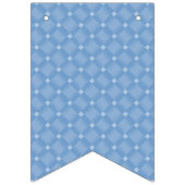 Het is een jongen! Modern Blue Baby shower Bunting Vlaggetjes (Tweede vlag)