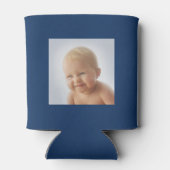 Het is een jongen - Modern, Whimsical Baby Name an Blikjeskoeler (Achterkant)