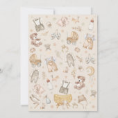 Het is een jongen | Moderne Boho Baby Jongen Kledi Kaart (Achterkant)