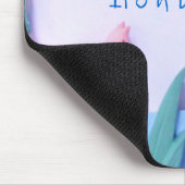 Het is een jongen Mousepad. Muismat (Hoek)